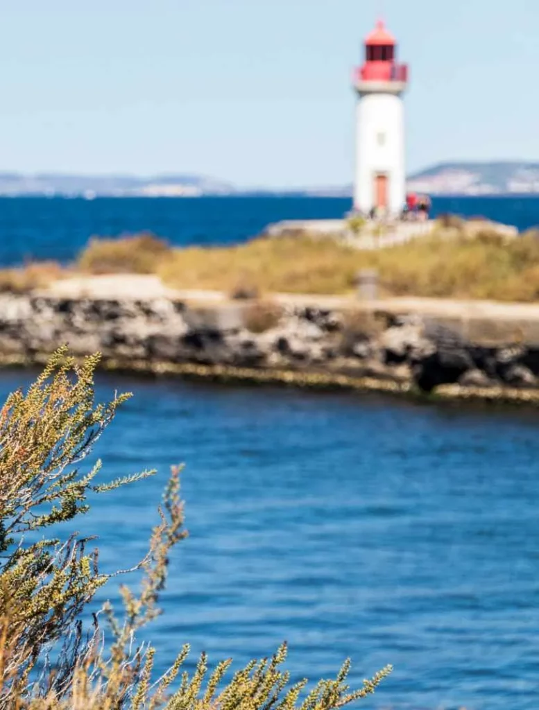 Agde, vue sur le Cap d'Agde