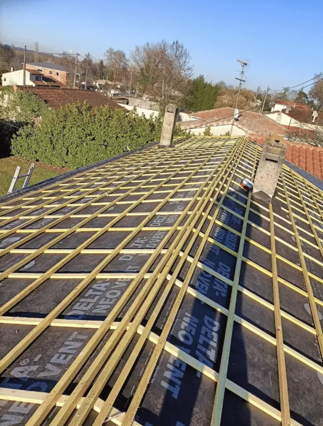 étanchéité sous toiture en pente