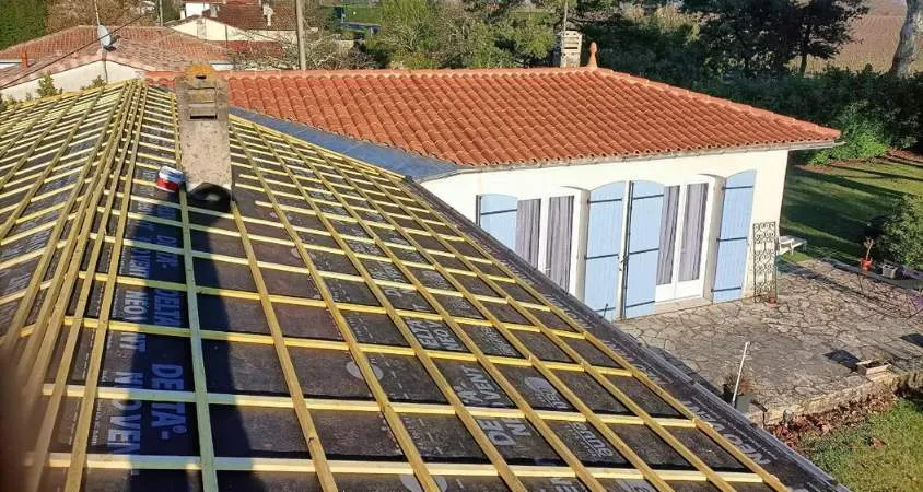 étanchéité toiture avec écran sous toiture
